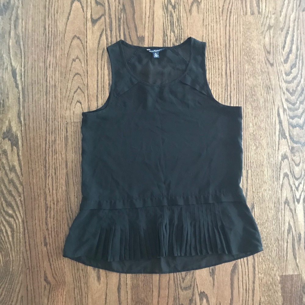 American Eagle sheer black top